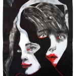 Adriana Molder, Two Friends, 2015, acrylic on canvas, 138 x 103cm