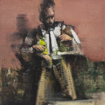 The Alchemist, 2016-17, oil on canvas, 45x40 cm