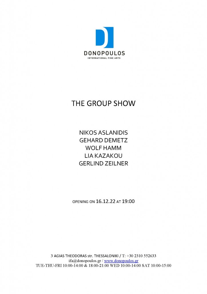 The Group Show invitation